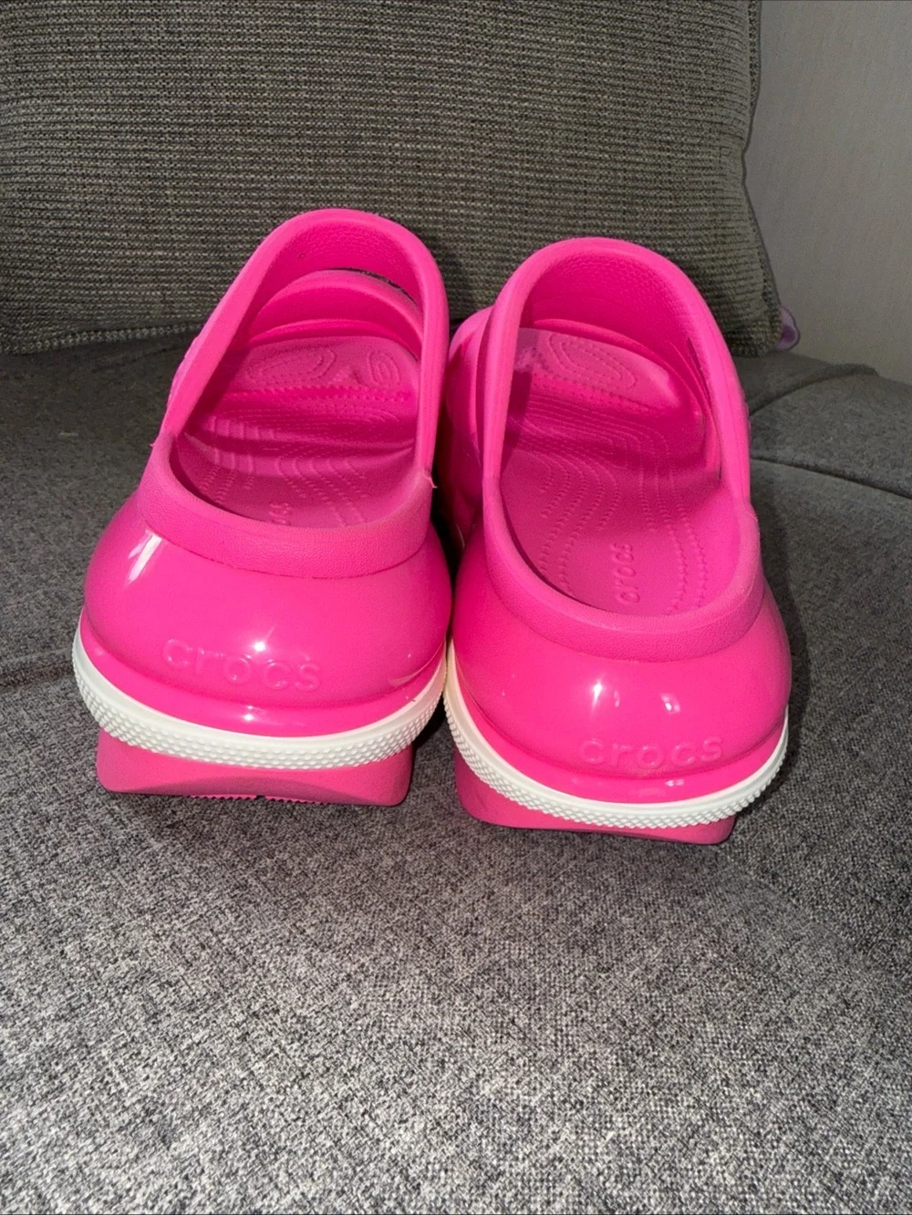 CROCS Platform MEGA CRUSH TRIPLE STRAP PINK CRUSH Women’s 8.0